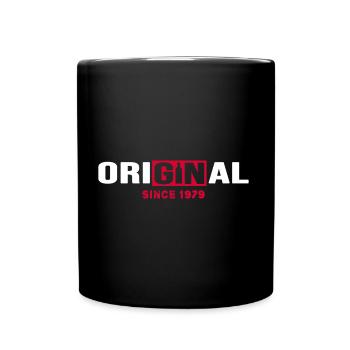 1979 Birthday anniversary Original Gin - Full Colour Mug - black - Front