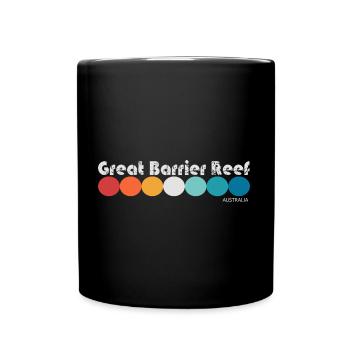 GREAT BARRIER REEF - Australia - Tasse einfarbig - Schwarz - Vorne