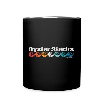 Oyster Stacks - Full Colour Mug - black - Front