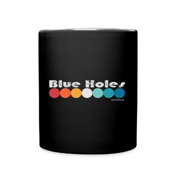 Blue Holes - Full Colour Mug - black - Front