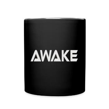 ÉVEILLÉ - Mug uni - noir - Devant