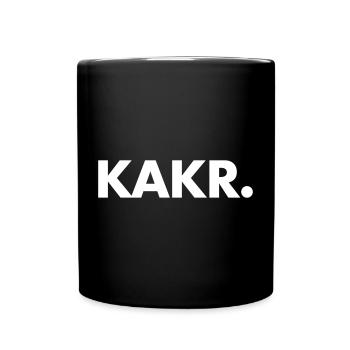 KAKR. caca de cafard, cadeau de naissance de bébé amusant - Mug uni - noir - Devant