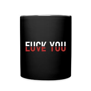 Love Fuck You - Mug uni - noir - Devant