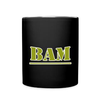 Bam - Full Colour Mug - black - Front