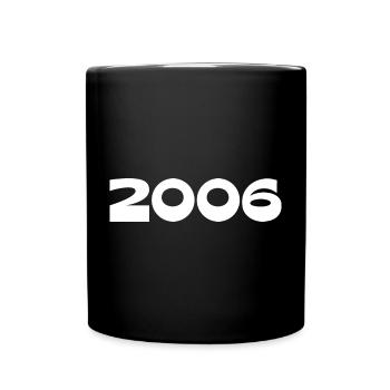 2006 modèle d’anniversaire personnaliser la conception - Mug uni - noir - Devant