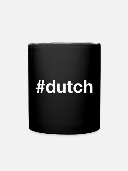 NÉERLANDAIS Pays-Bas - Mug uni - noir