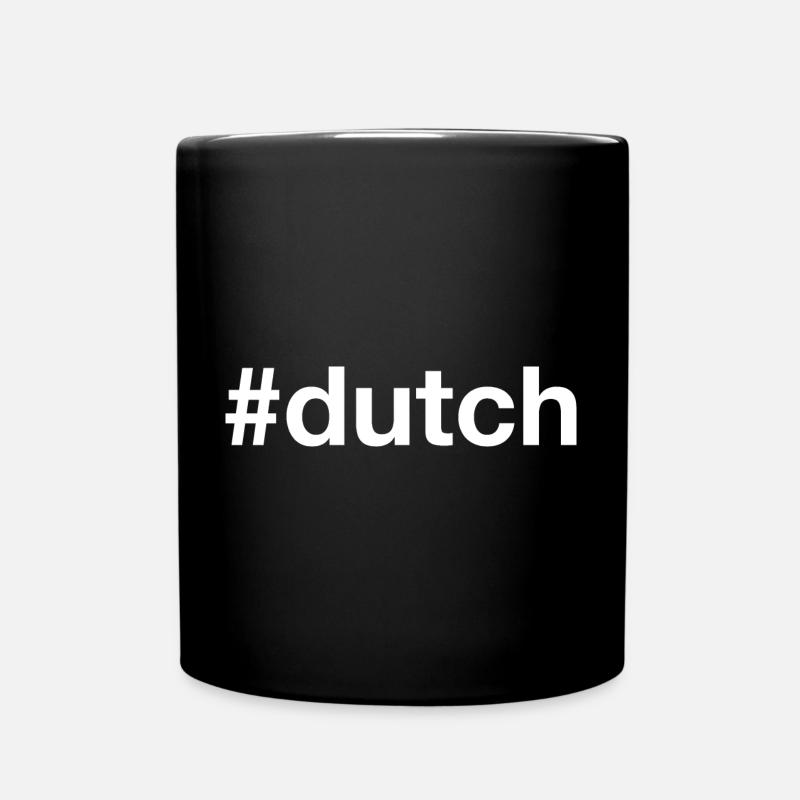 NÉERLANDAIS Pays-Bas - Mug uni - noir