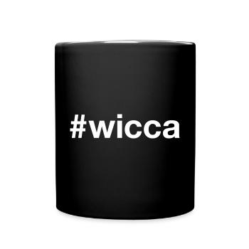 WICCA Hashtag - Mug uni - noir - Devant