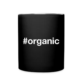 Hashtag BIO - Mug uni - noir - Devant