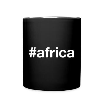 AFRICA Afrika - Full Colour Mug - black - Front