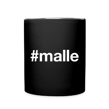 MALLE Mallorca - Tasse einfarbig - Schwarz - Vorne