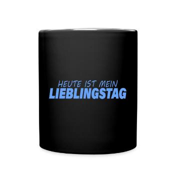 JOUR PRÉFÉRÉ - Mug uni - noir - Devant