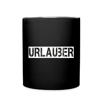 VACATIONER - Full Colour Mug - black - Front