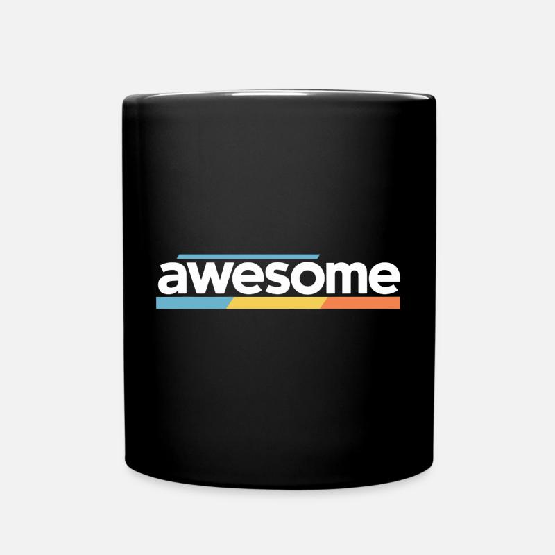 Conception typographique impressionnante - Mug uni - noir