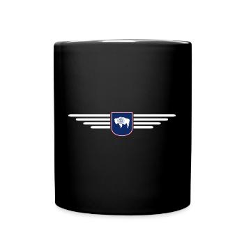 T-shirt de fan du Wyoming – Wild & Free - Mug uni - noir - Devant