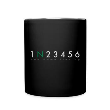 Motorcycle - Tasse einfarbig - Schwarz - Vorne