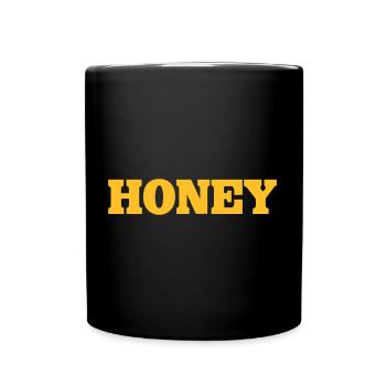 Honey - Full Colour Mug - black - Front