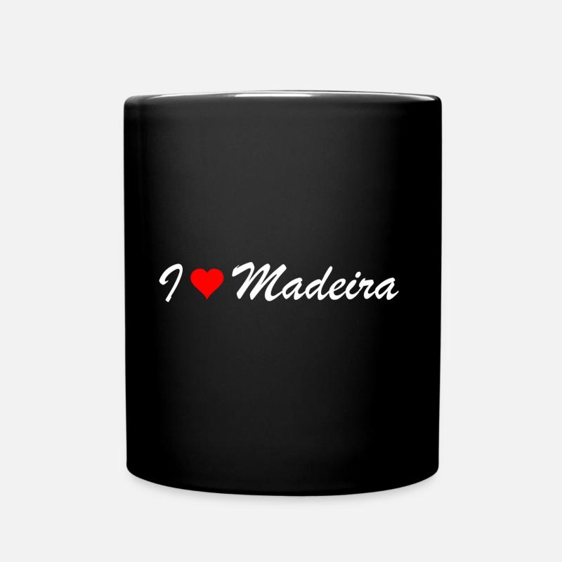 Madère - Mug uni - noir