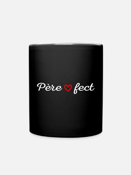 Pèrefect t-shirt papa  - Mug uni - noir