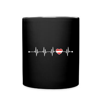 Please provide design details - Full Colour Mug - black - Front