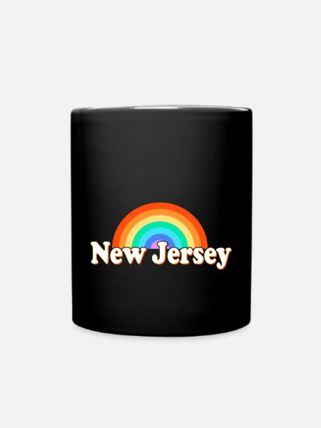 New Jersey - Mug uni - noir