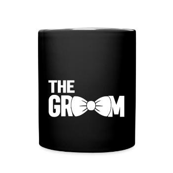 The Groom - Der Bräutigam - Tasse einfarbig - Schwarz - Vorne