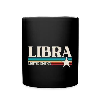 Zodiac sign Libra - Full Colour Mug - black - Front