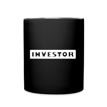 The stock market investor - Full Colour Mug - black - Front