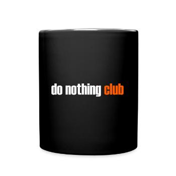 Do Nothing Club - Full Colour Mug - black - Front