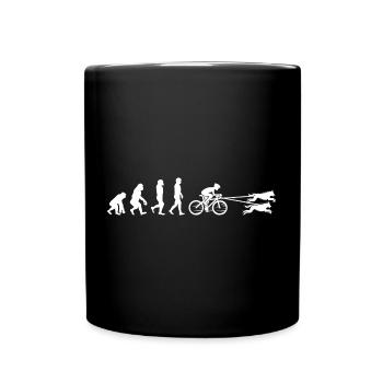 Bikejoring DogScooting Dog Sport Bike Evolution - Mug uni - noir - Devant
