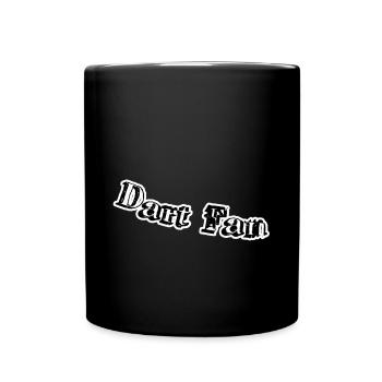 Dart fan - Tasse einfarbig - Schwarz - Vorne