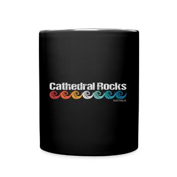 Cathedral Rocks - Tasse einfarbig - Schwarz - Vorne