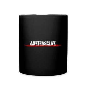 Antifasciste Antifascista - Mug uni - noir - Devant