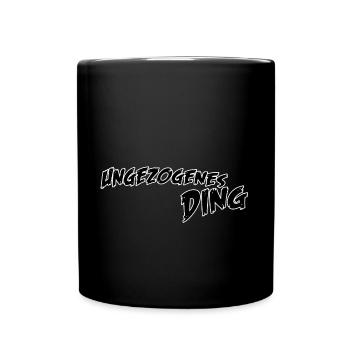 Ungezogenes Ding - Tasse einfarbig - Schwarz - Vorne