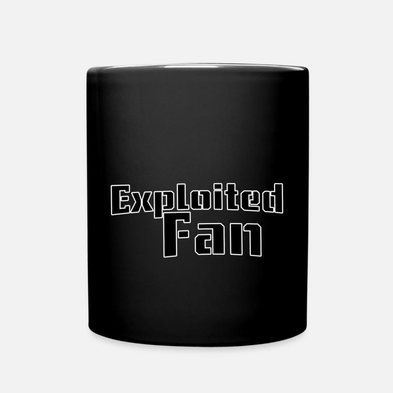 Exploited Fan - Tasse einfarbig - Schwarz