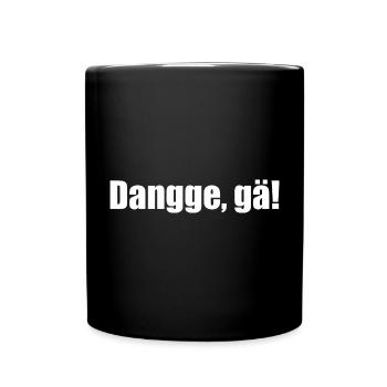 Dangge - Tasse einfarbig - Schwarz - Vorne