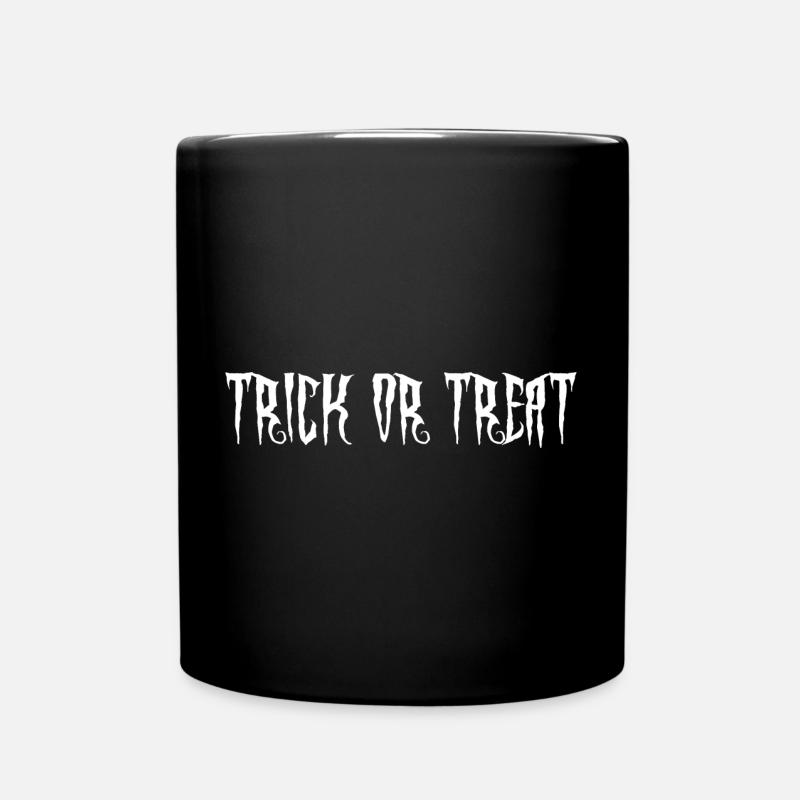 Trick or treat - Tasse einfarbig - Schwarz
