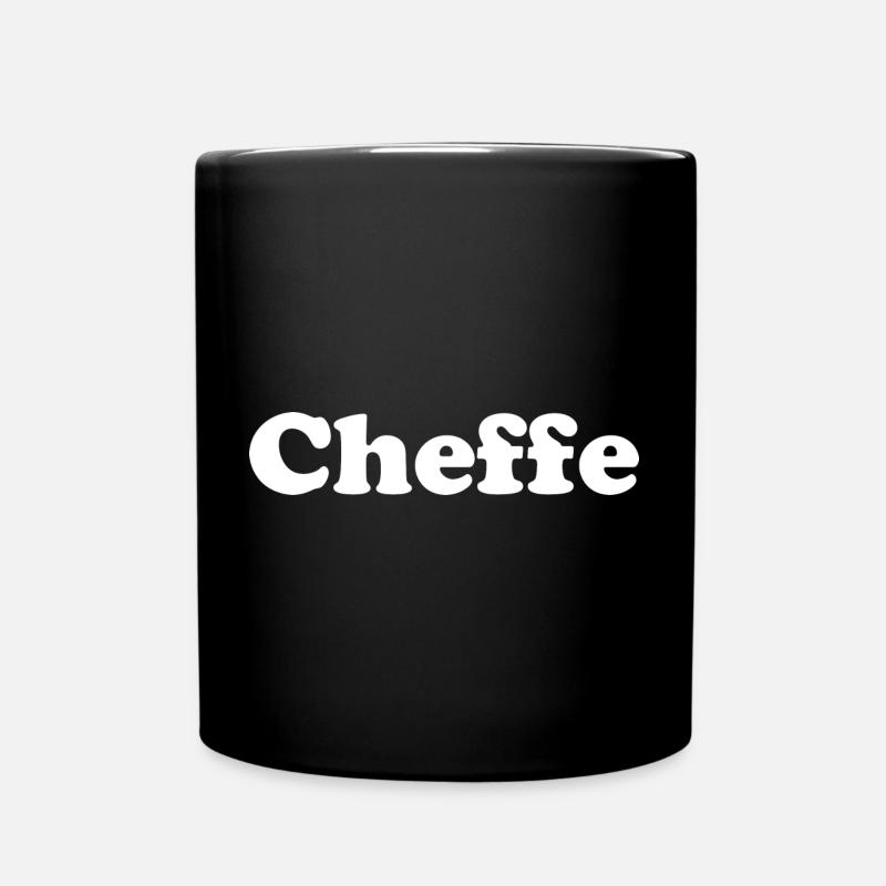 Cheffe - Mug uni - noir