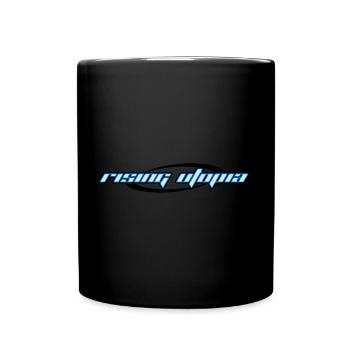 rising Utopia - Tasse einfarbig - Schwarz - Vorne