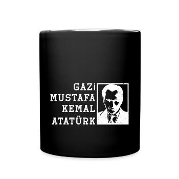 Atatürk Turquie GAZI Mustafa Kemal Silhouette - Mug uni - noir - Devant