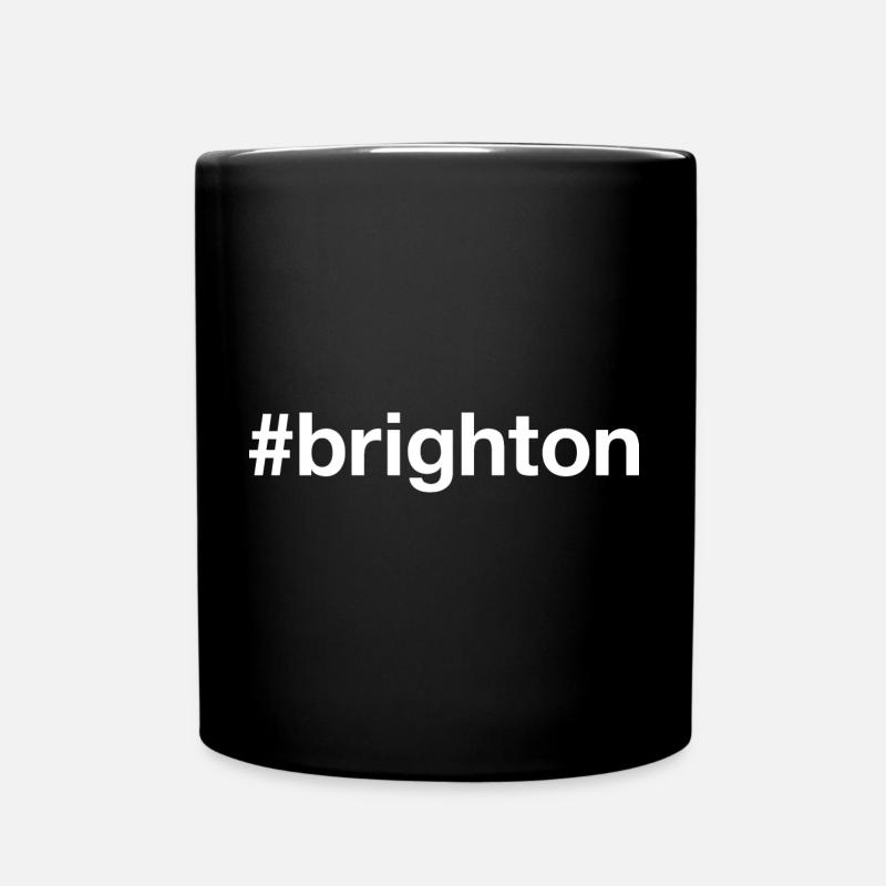 BRIGHTON Hashtag - Tasse einfarbig - Schwarz