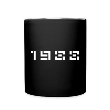 Année de naissance Anniversaire Né(e) en 1988 - Mug uni - noir - Devant