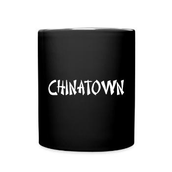 QUARTIER CHINOIS - Mug uni - noir - Devant