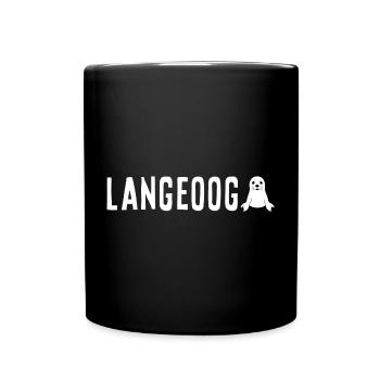 Seal Langeoog - Full Colour Mug - black - Front
