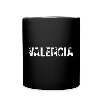 Palmiers de Valence - Mug uni - noir - Devant