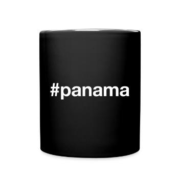 PANAMA Hashtag - Mug uni - noir - Devant