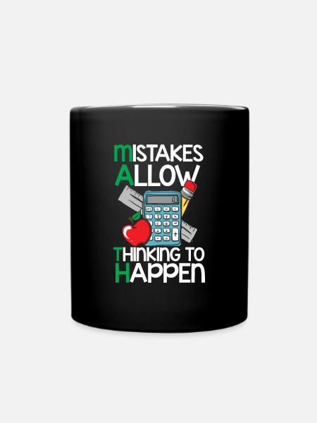 mathematics - Full Colour Mug - black