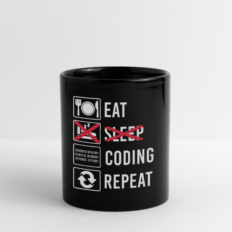 Coding Code Programming Gift Funny saying Full Colour Mug