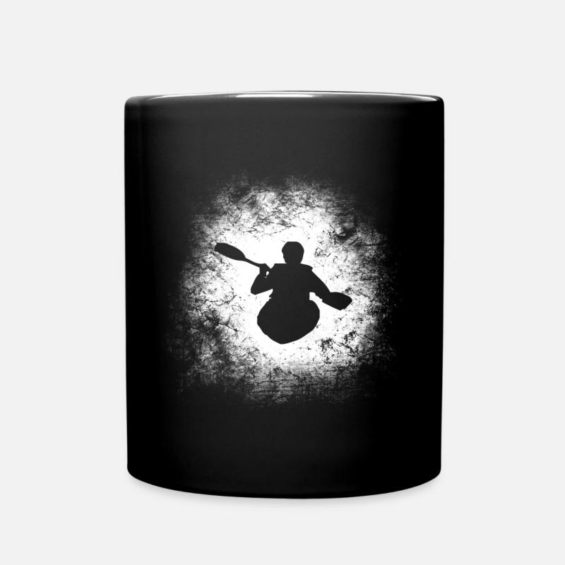 Kayak - Mug uni - noir
