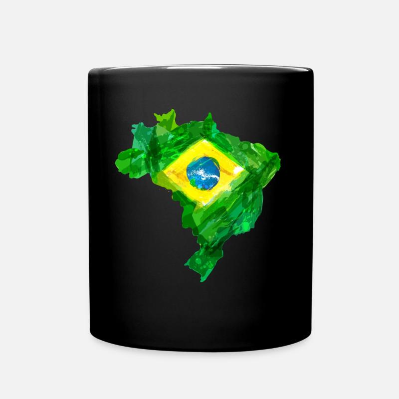 Brésil - Mug uni - noir